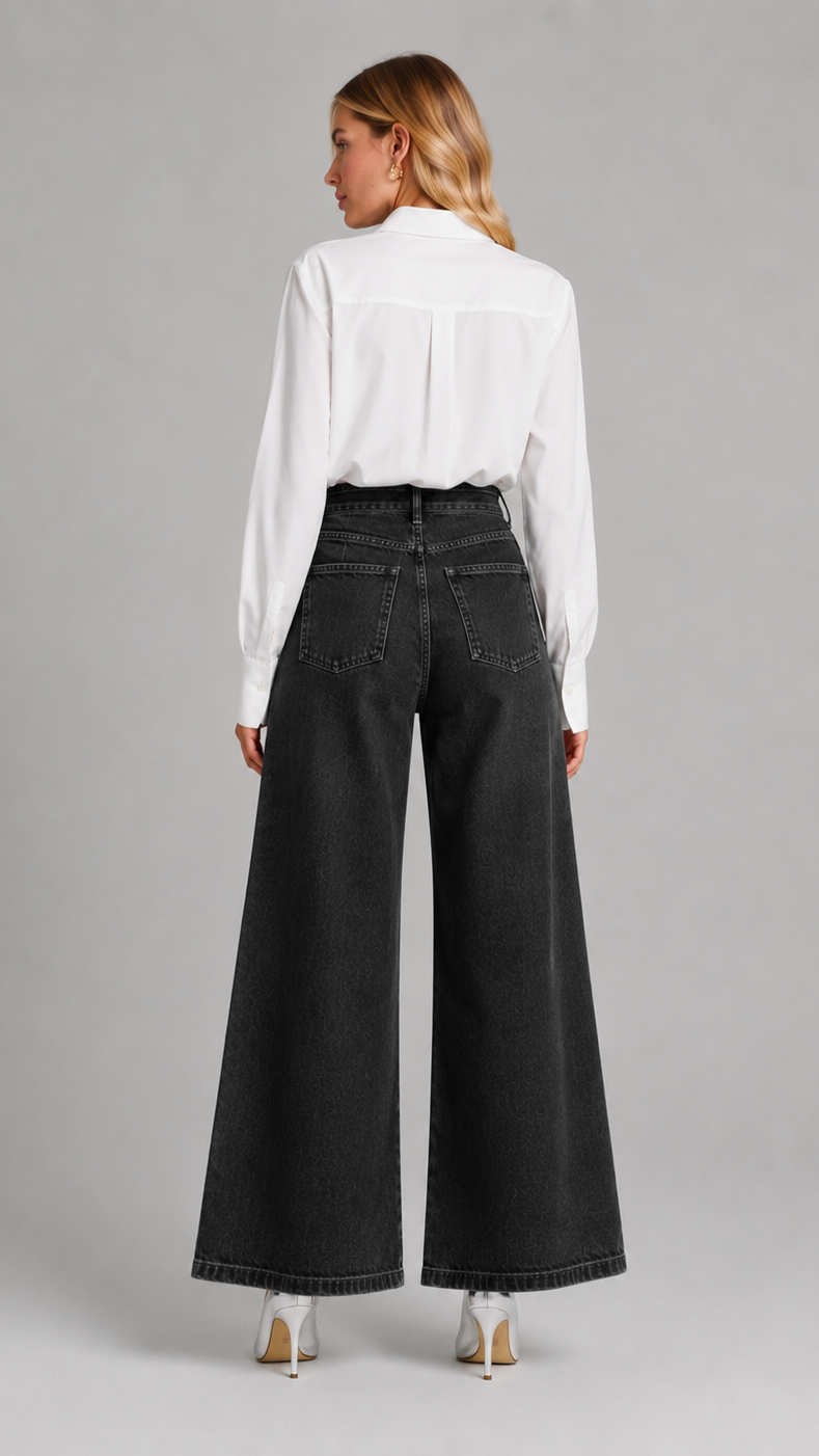 Audrey | Jeans con corte cruzado