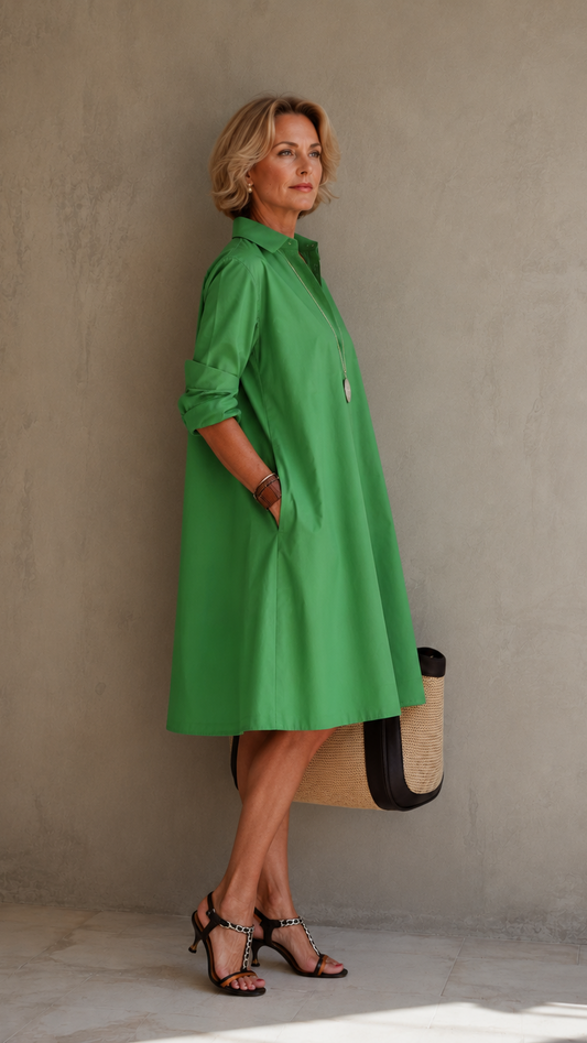 Judy | Vestido camisero atemporal