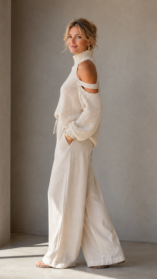 Sarah • Conjunto de moda con aberturas