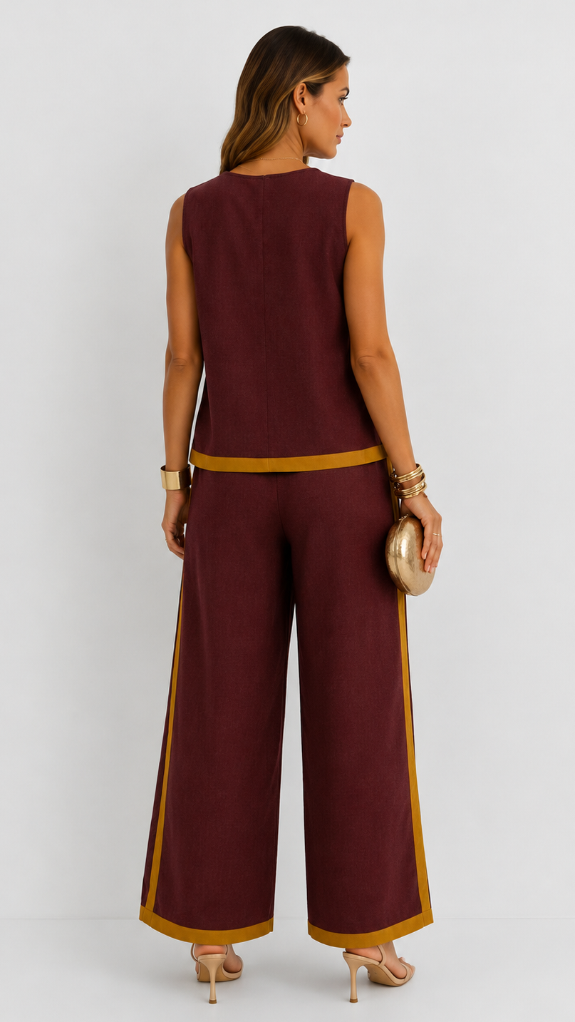 Leila | Elegante conjunto de dos piezas