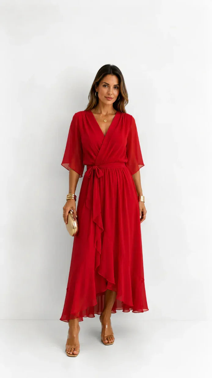 Léa | Vestido floral Elegante