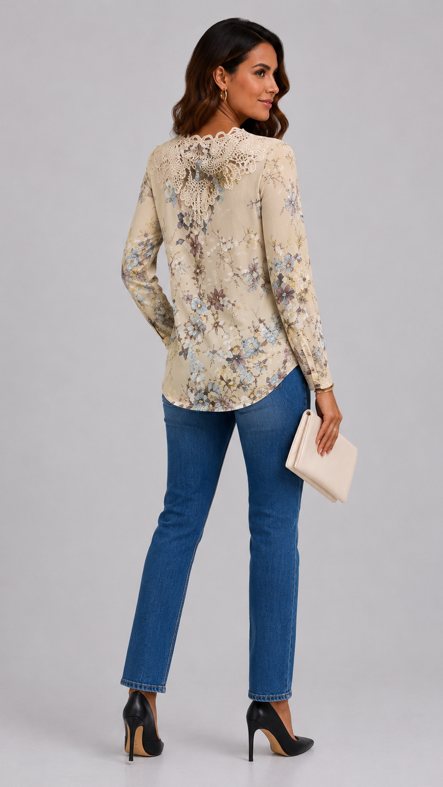 Lace | Blusa de encaje