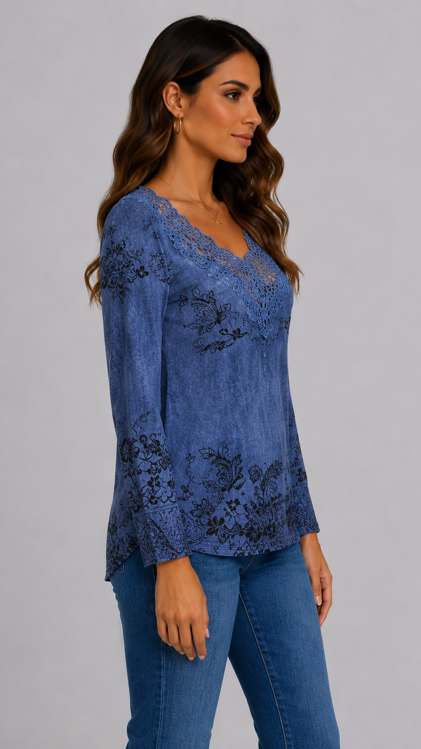 Lace | Blusa de encaje