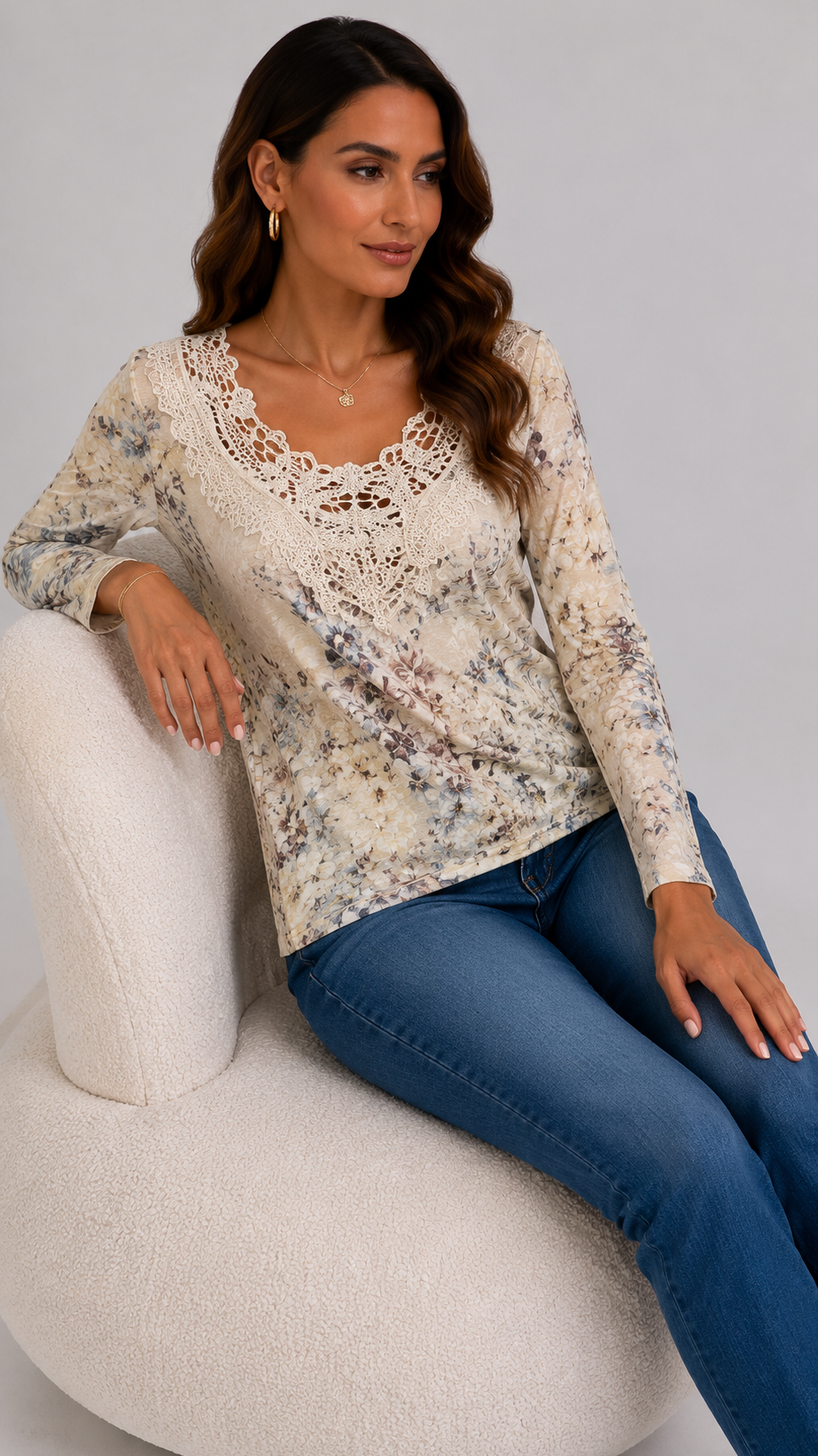 Lace | Blusa de encaje