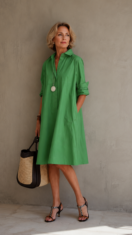 Judy | Vestido camisero atemporal
