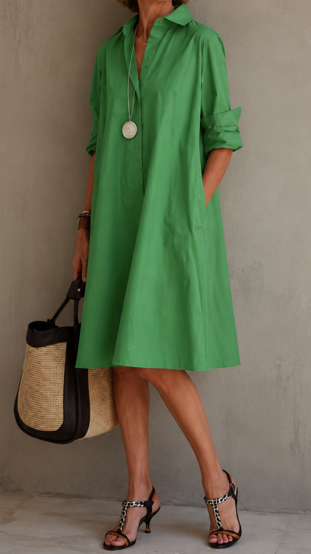 Judy | Vestido camisero atemporal