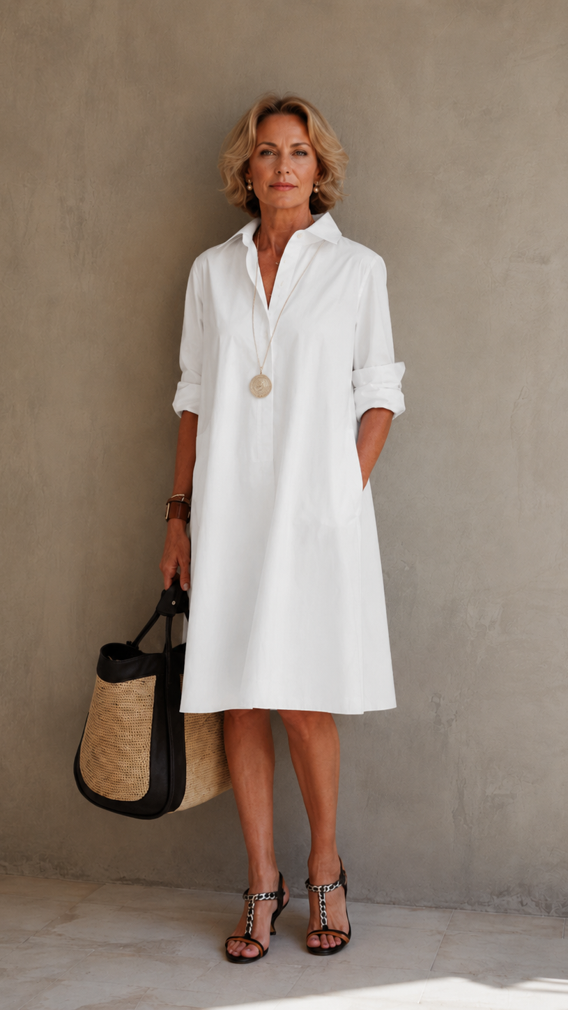 Judy | Vestido camisero atemporal