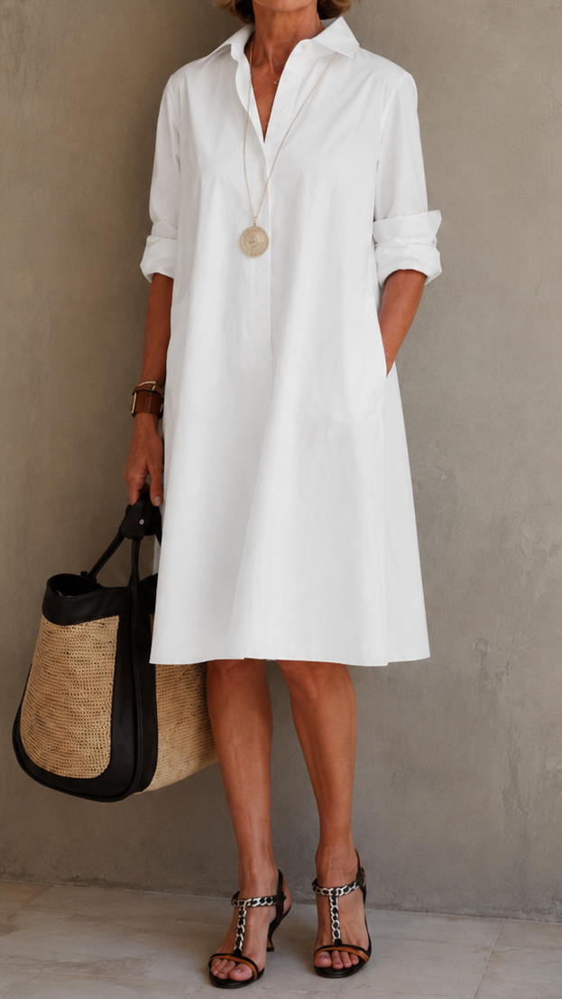 Judy | Vestido camisero atemporal