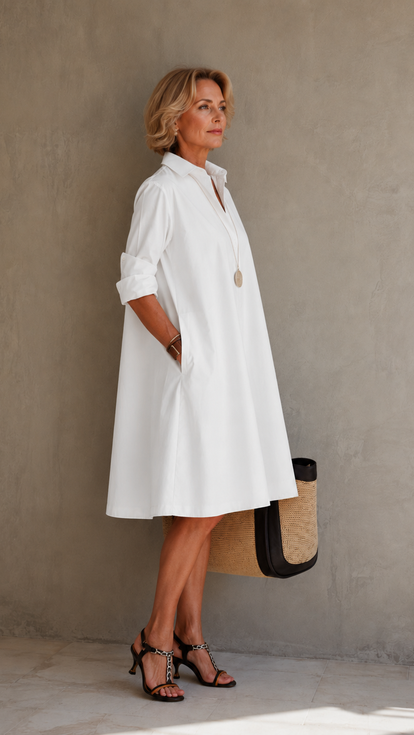 Judy | Vestido camisero atemporal