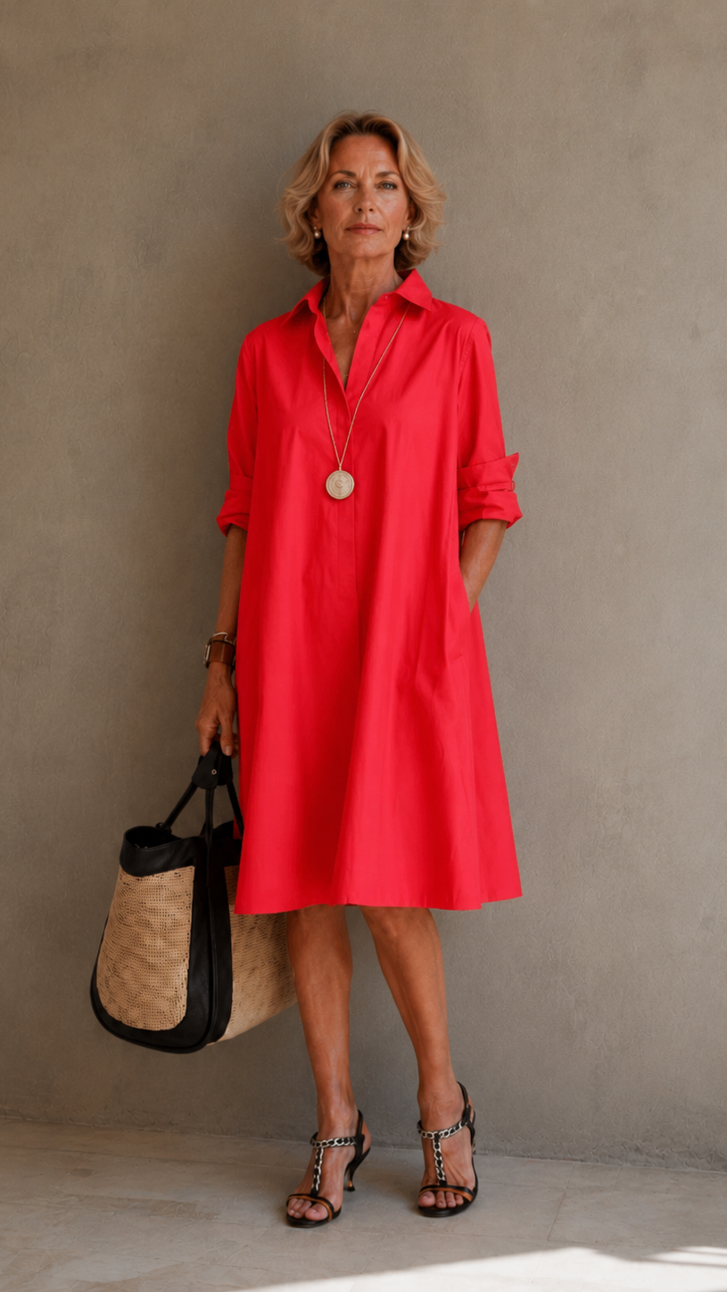 Judy | Vestido camisero atemporal