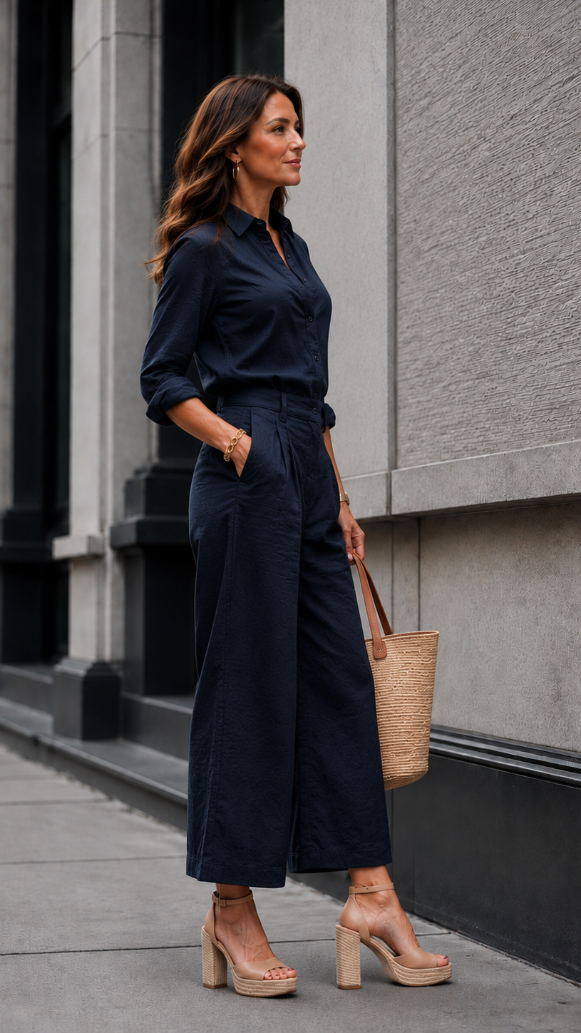 Noor | Conjunto holgado con pantalón