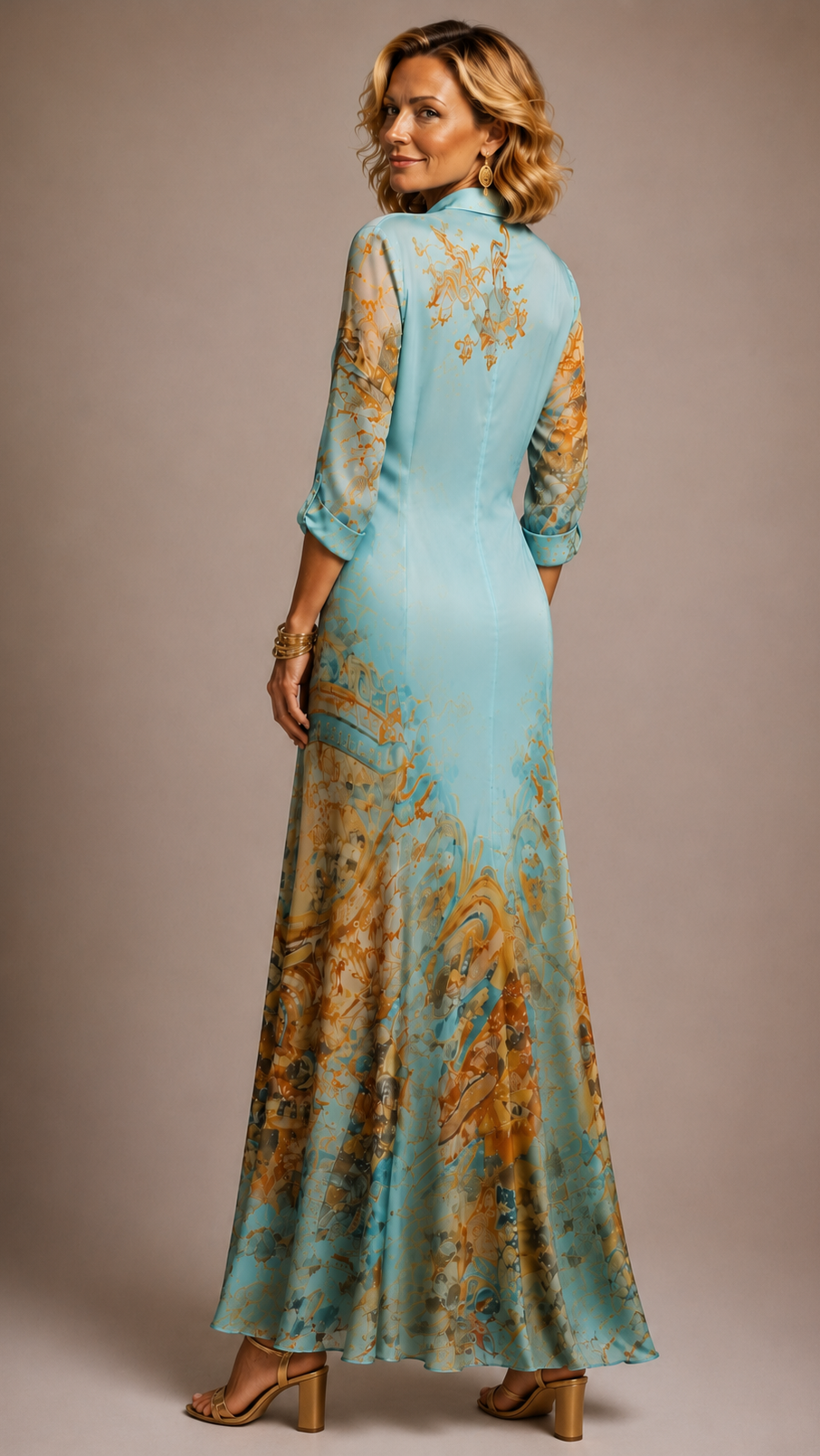Serena | Vestido camisero de estilo mediterráneo